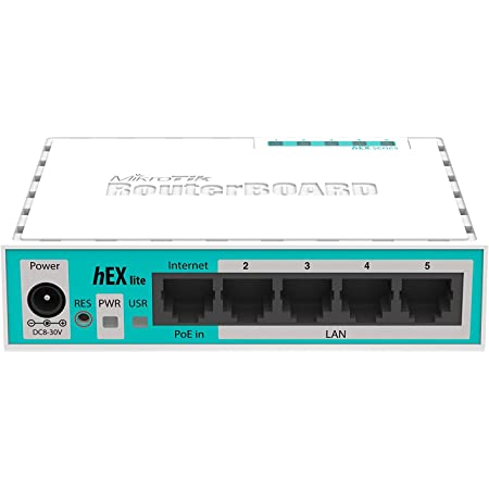 Mikrotik hEX RB750Gr3, 5-Port gigabit Router USB